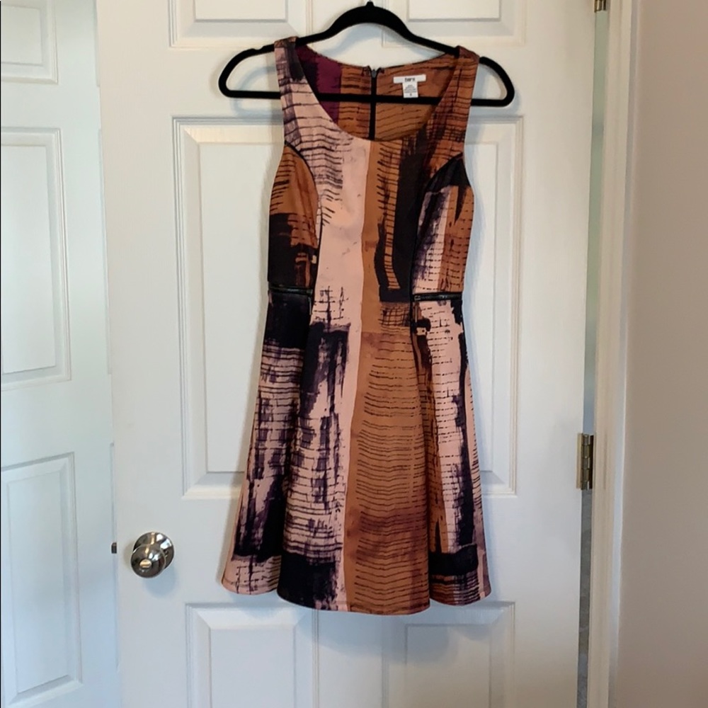 Bar III dress with zipper accent NWT